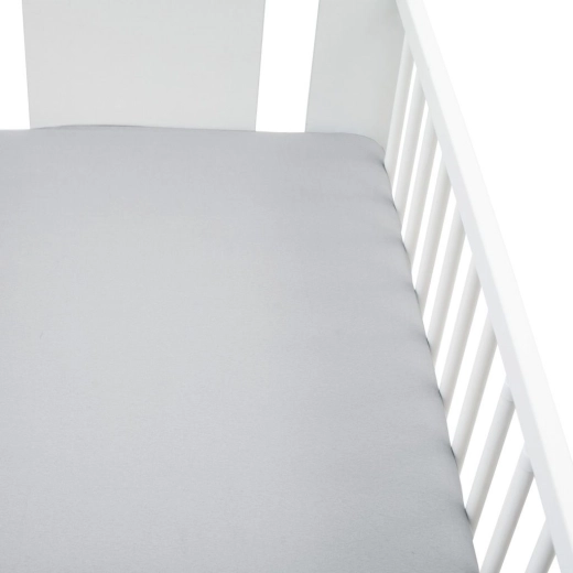 Jersey plahta za dječji krevetić New Baby 120 × 60 cm, siva