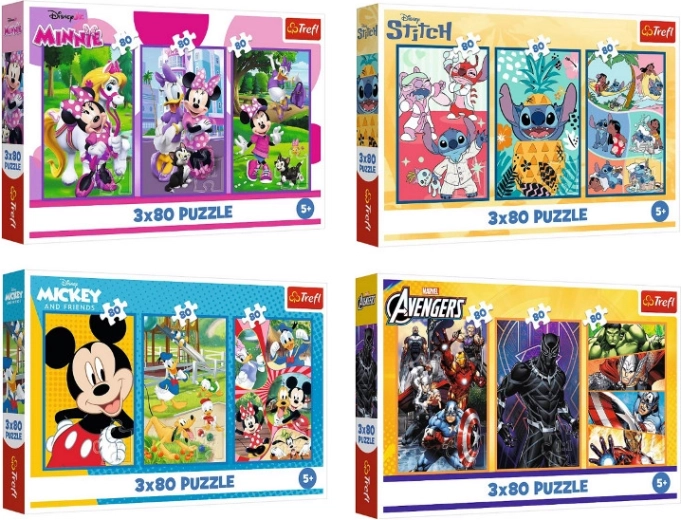 Puzzle 3×80 dijelova