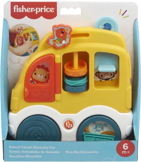 Fisher-Price Istražujemo sa životinjama – interaktivna igračka za najmlađe