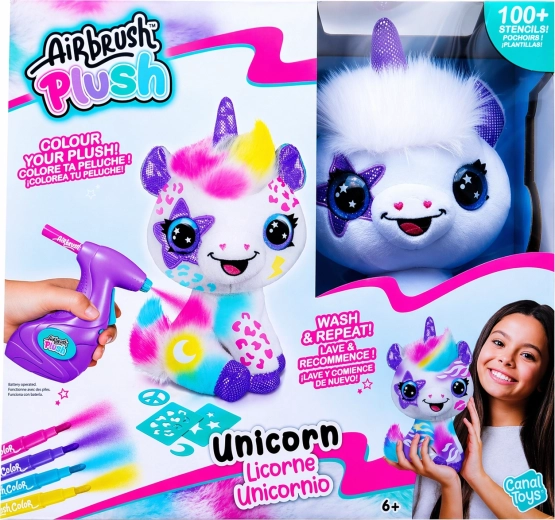 EP Line Airbrush studio jednorog kreativni set s raspršivačem
