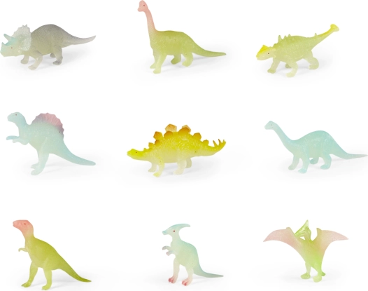 Neonski dinosauri koji svijetle u mraku