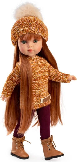 Guca Penelope realistic doll with full-vinyl body, 34 cm