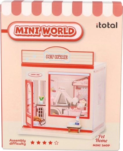 i-Total Mini World DIY minijaturna trgovina za kućne ljubimce