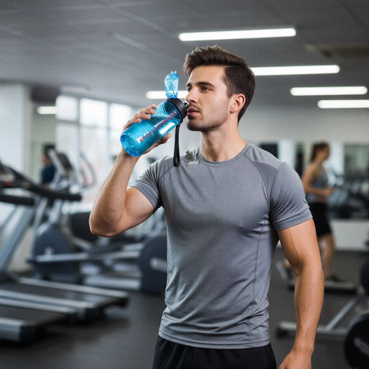 Sports Plastic Bottle 600 ml - 1 piece