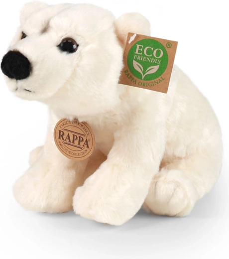 Rappa plišani polarni medvjed eco-friendly 22 cm