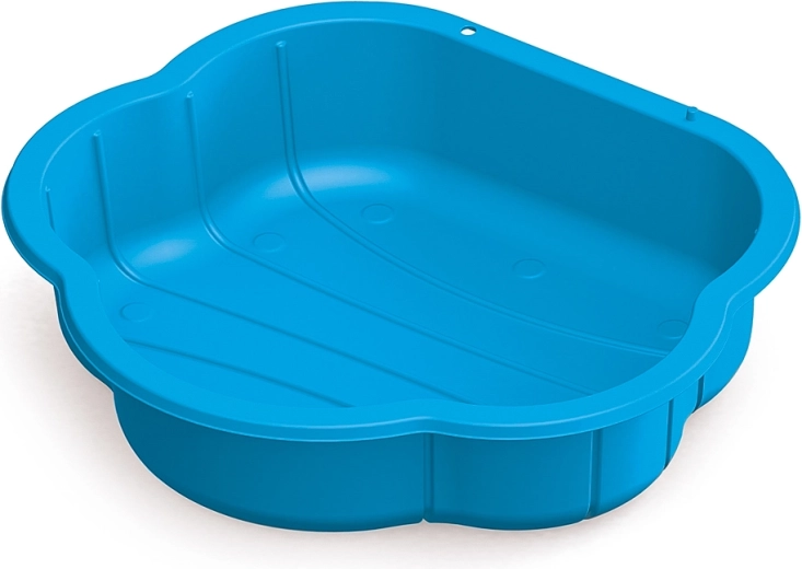 Plastični pješčanik školjka plavi