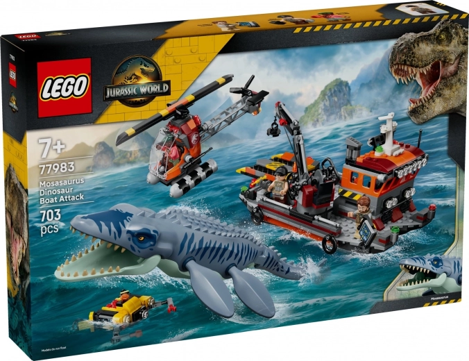 LEGO Jurassic World Mosasaurus Attack on the Boat