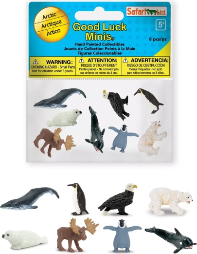 Safari Ltd. Arctic – Good Luck Minis fun pack mini animal figurines (8 pcs)