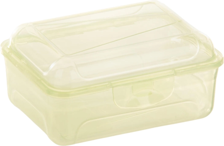 Snack box with click closure 14 × 10 × 6.5 cm - 1 piece