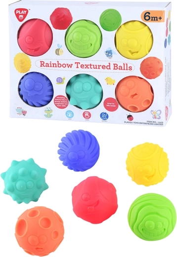 Playgo sensory soft blocks (6 pcs)