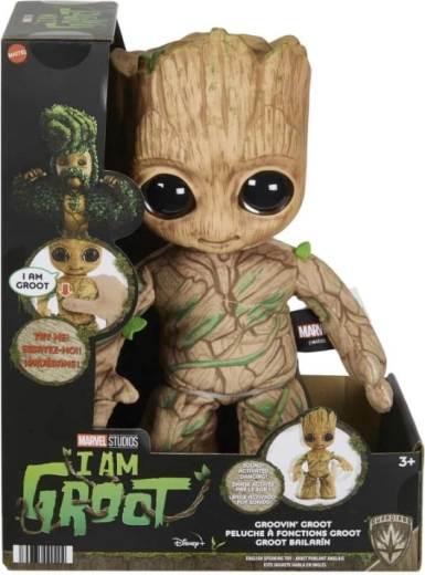 Marvel plešuća plišana figura Groot 28 cm
