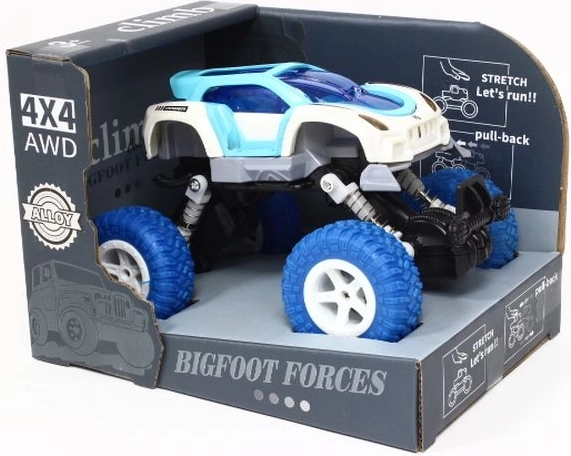 Metalni autić 4×4 s oprugama