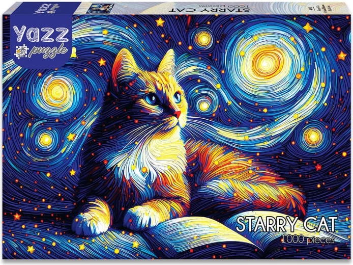 YAZZ puzzle Zvjezdana mačka 1000 dijelova