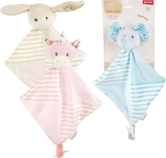 Plišani tješilica sa životinjama s petljom za dudu