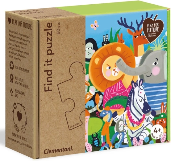 Slagalica Safari od 60 dijelova