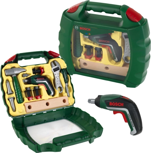 Dječji kovčeg s alatom BOSCH s akumulatorskim odvijačem Ixolino II