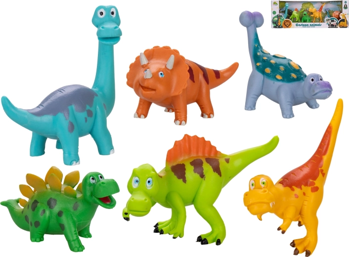 Set dinosaura 8–11 cm, 6 kom u kutiji