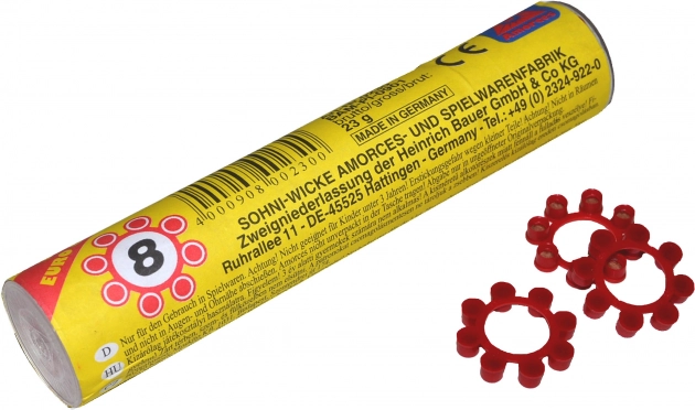 Kapsule streljiva tuba 8 pucnjeva – 48 vjenčića