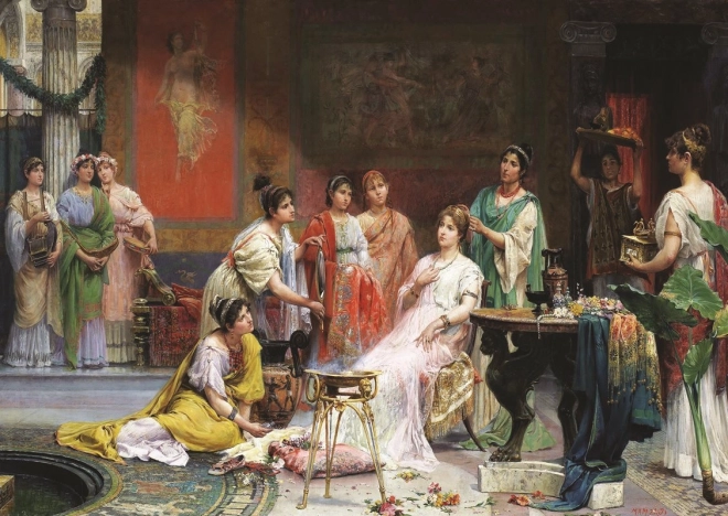 Puzzle ANATOLIAN – Toaleta rimske dame, 1500 dijelova