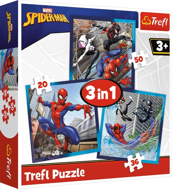 Puzzle 3u1 Spider-Man Paukovi prijatelji