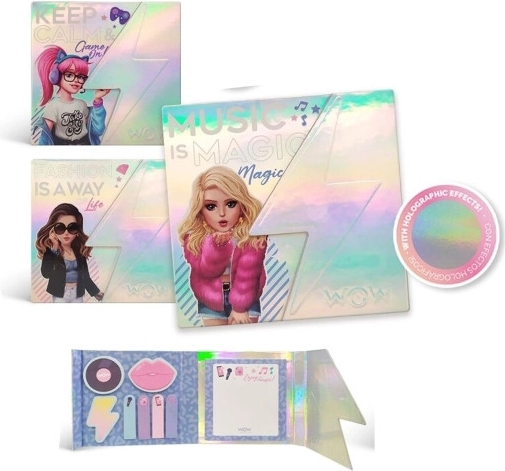 Bilježnica sa samoljepljivim listićima WOW Generation