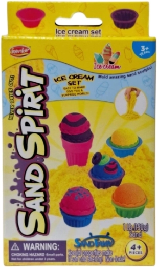 Creative Set with Kinetic Sand for Ice Cream