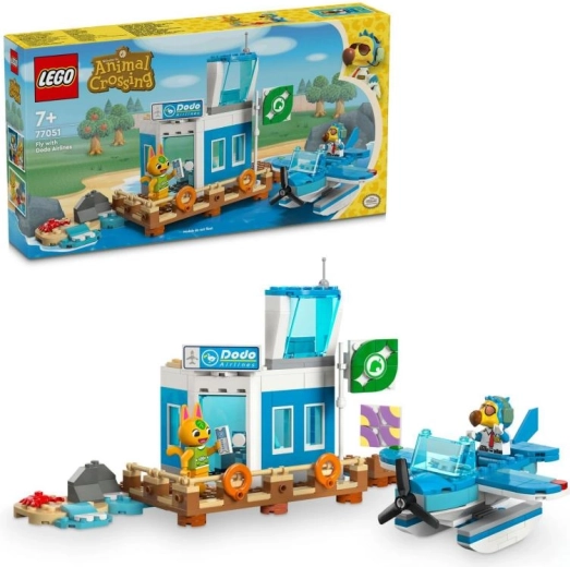 LEGO Animal Crossing Zračna luka Dodo Airlines s hidroavionom