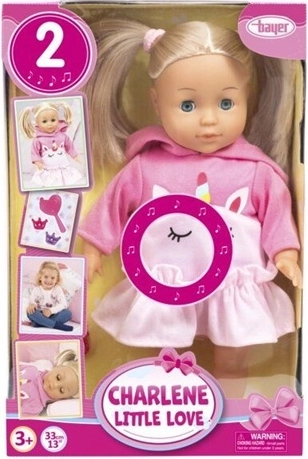 Interactive BAYER Charlene Doll, 33 cm