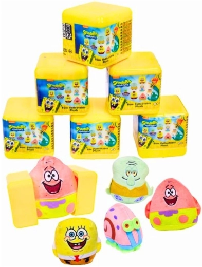 SpongeBob i prijatelji kolekcionarski mini plišanac u kapsuli - 1 komad
