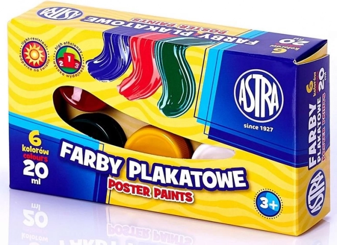 Temperne boje Astra 6 x 20 ml