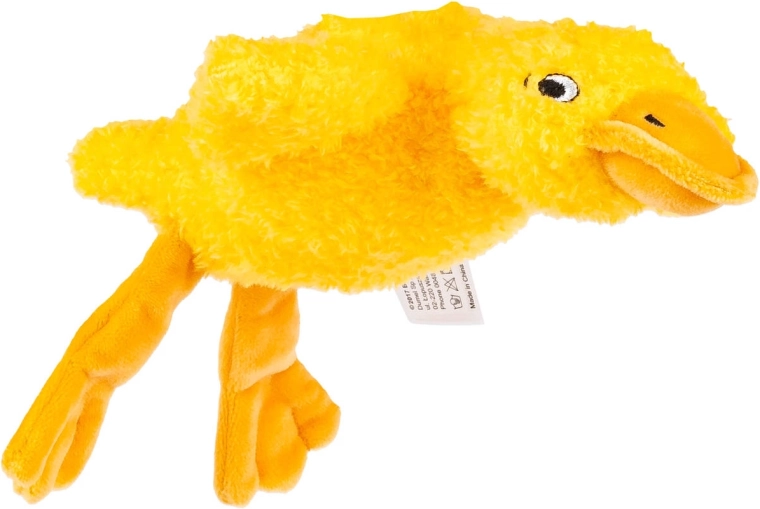 Balibazoo sensory plush goose yellow 23 cm