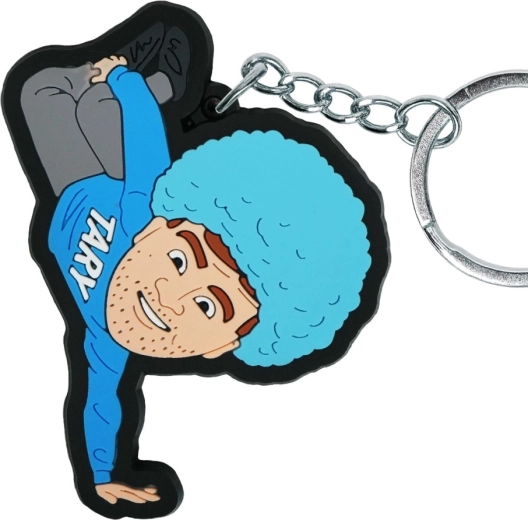 Keychain with Tara motif – blue