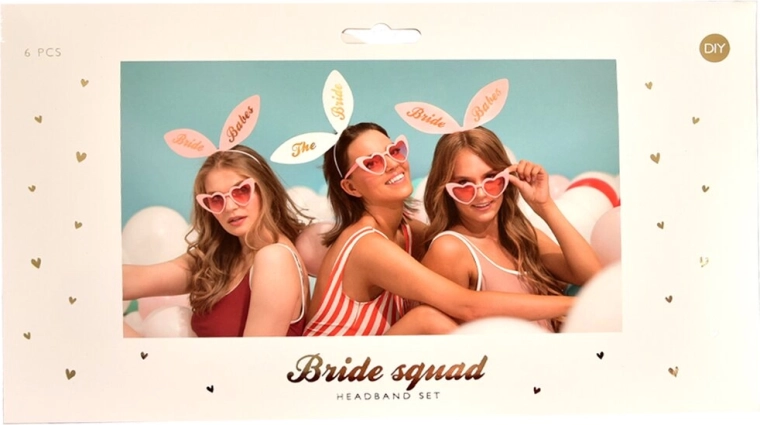 Party kapice Bride Babes (6 kom)
