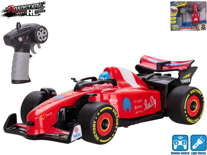 RC formula Roadstar sa svjetlima 2,4 GHz crvena 13,5 cm