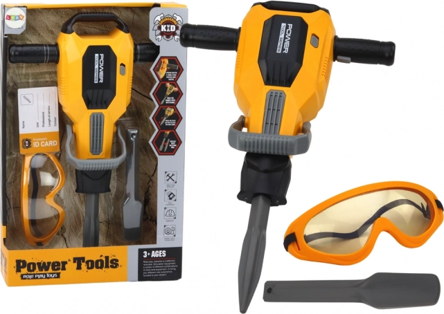 Dječje pneumatsko čekić-čekić s setom dodatne opreme