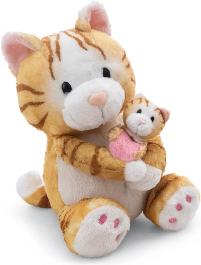 NICI plišana maca s mačićem Little & Me 20 cm