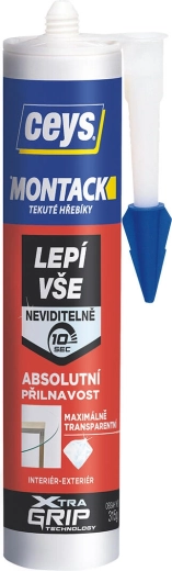 Montažno ljepilo transparentno 300 ml MONTACK CEYS