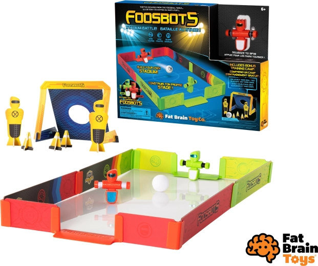 Fat Brain Foosbots stadionska bitka – robo nogomet sa stadionom