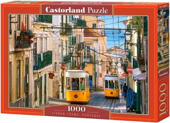 Puzzle od 1000 dijelova Lisabonske tramvaje Portugal