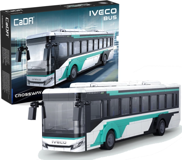 CaDA building set city bus Iveco Bus Crossway 832 pieces