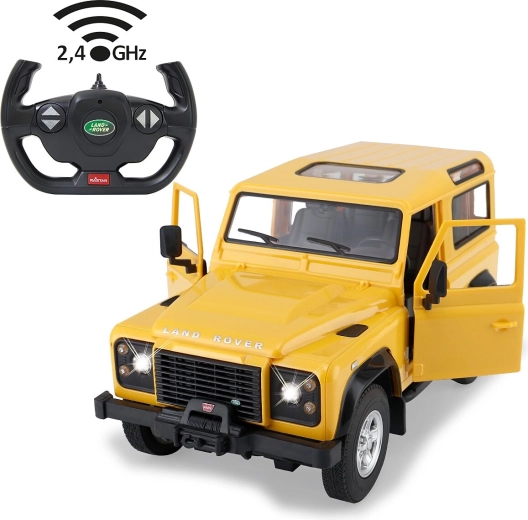RC Model Land Rover Defender 1:14 Yellow