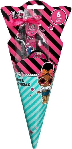 Školski tuljac s umjetničkim priborom LOL