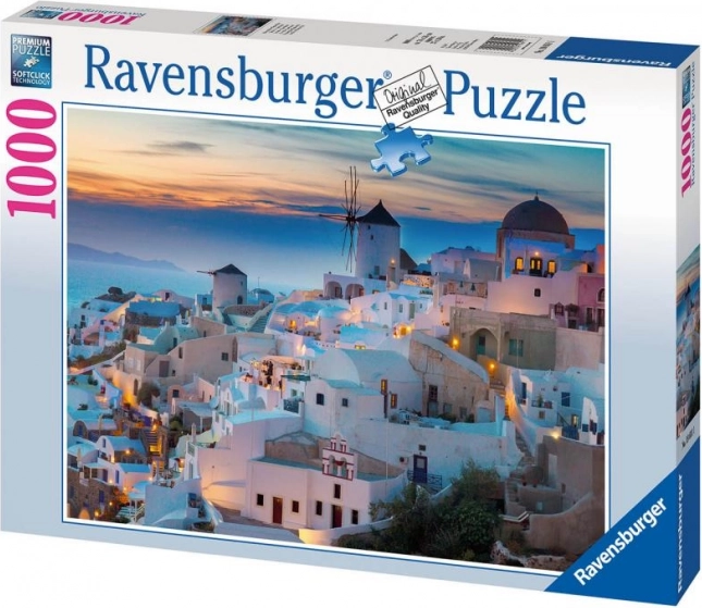 Puzzle Večer u Santoriniju 1000 kom Ravensburger