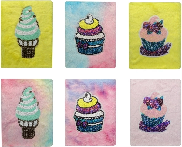 Plišani dnevnik s fliter muffinama i sladoledom