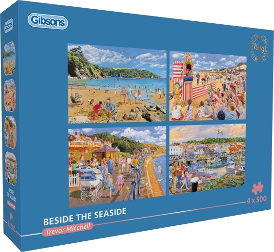 GIBSONS puzzle Na moru 4×500 dijelova