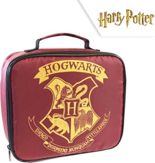 Harry Potter torba za užinu bordo s logom Hogwartsa - 1 komad
