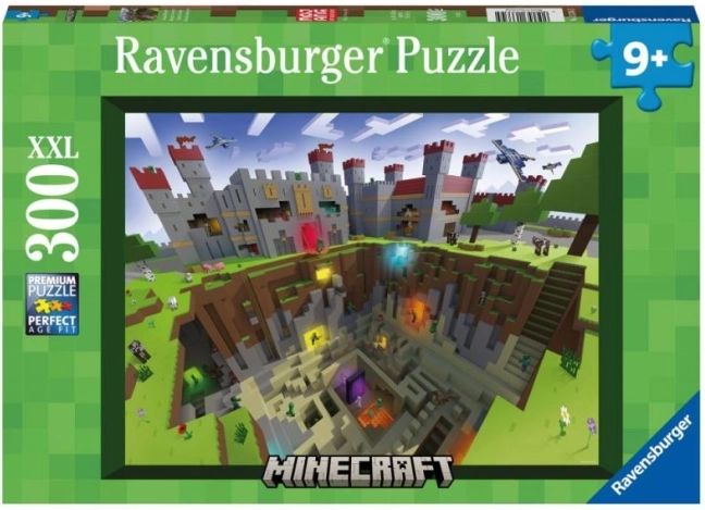Ravensburger puzzle Minecraft Cutaway 300 dijelova