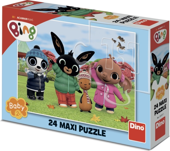 Maxi puzzle Bing u jesen 24 dijela