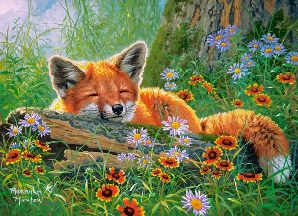 Puzzle od 100 dijelova Foxy Dreams