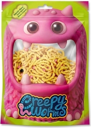 STNUX Creepy Worms – senzorički žuti crvići